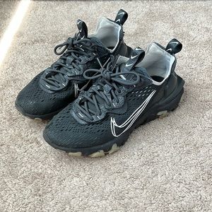 Black and White Nike React Vision